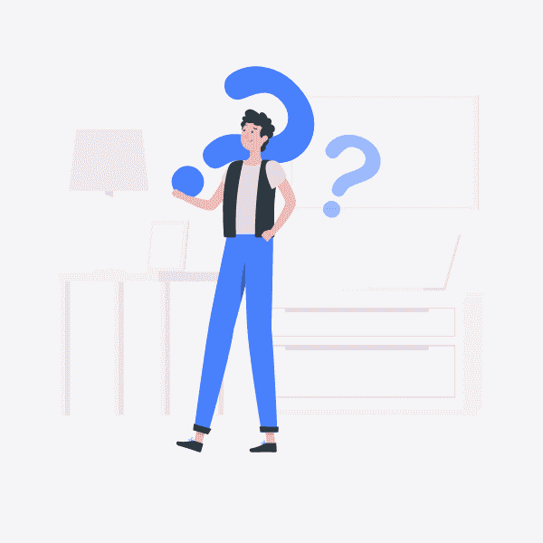 Questions and answers illustration