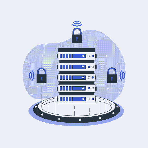 Enterprise-grade security illustration